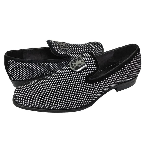 Stacy Adams Swagger Studded Dress Slip On Shoes Men\'s 10.5 main image 11